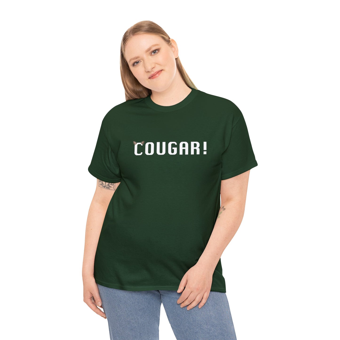 "Cougar!" 100% Cotton T-Shirt (Unisex)