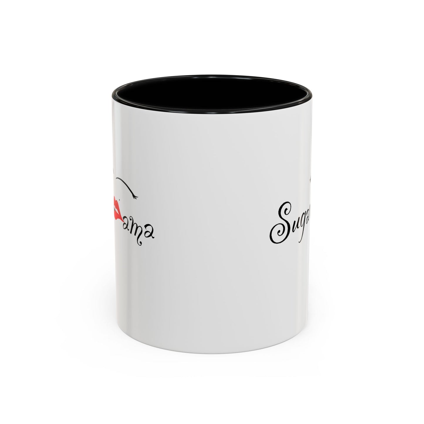 "Sugar Mama" Accent Coffee Mug, 11 Oz and 15 Oz
