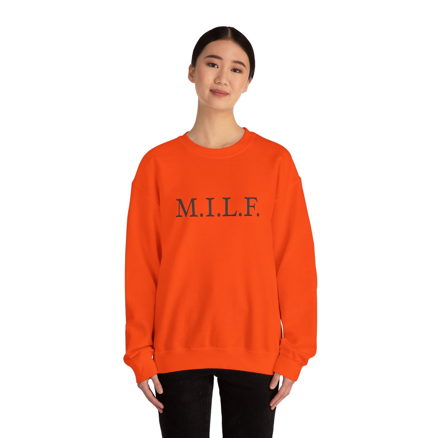 M.I.L.F. Heavy Blend™ Women's Crewneck Sweatshirt