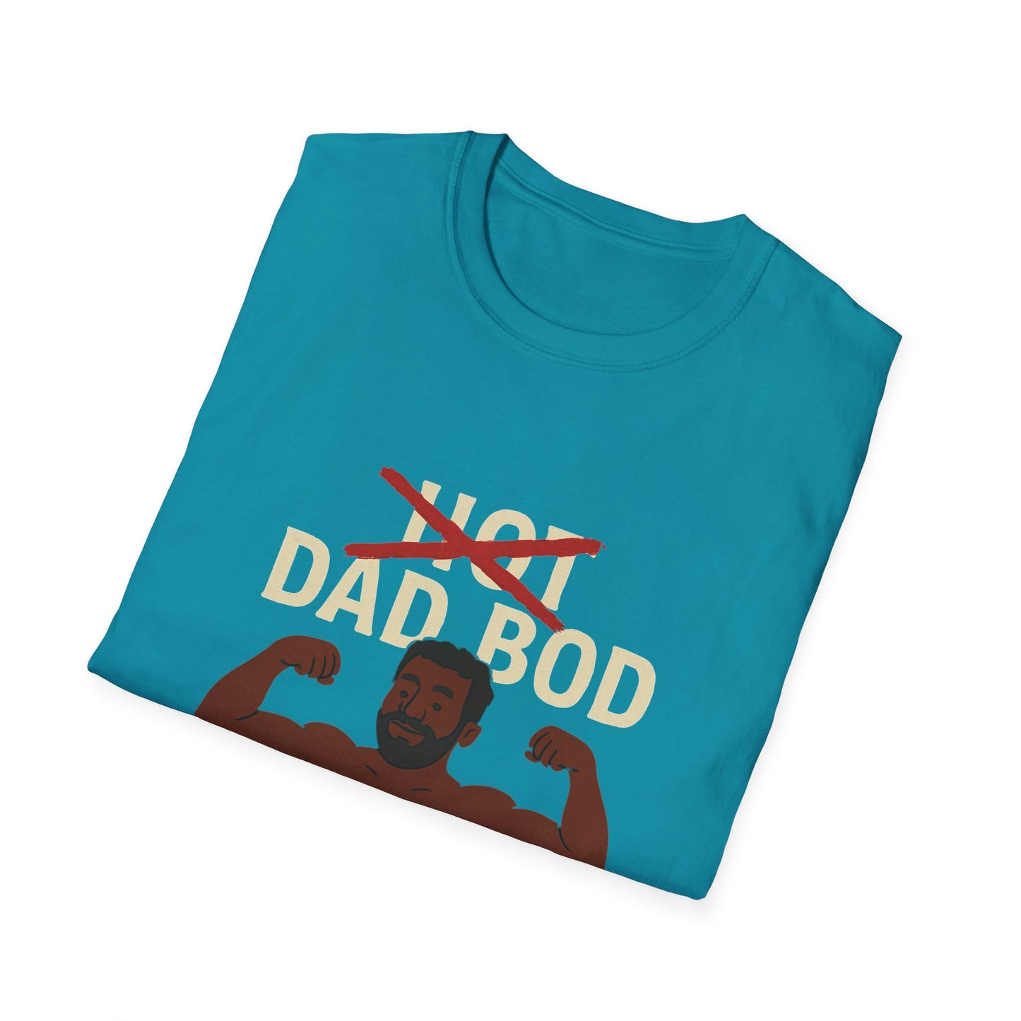 Vintage Hot Dad Bod Softstyle T-Shirt