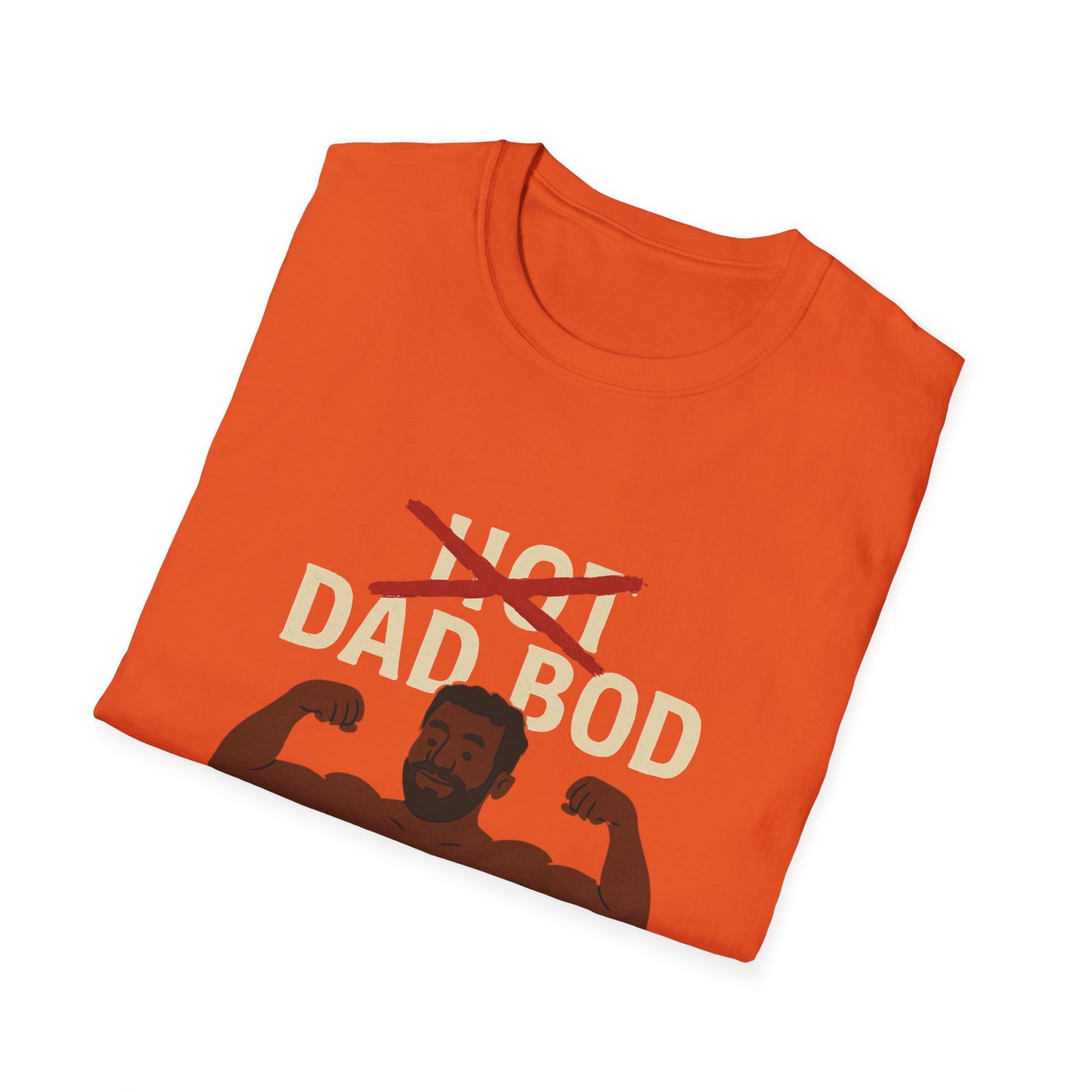 Vintage Hot Dad Bod Softstyle T-Shirt