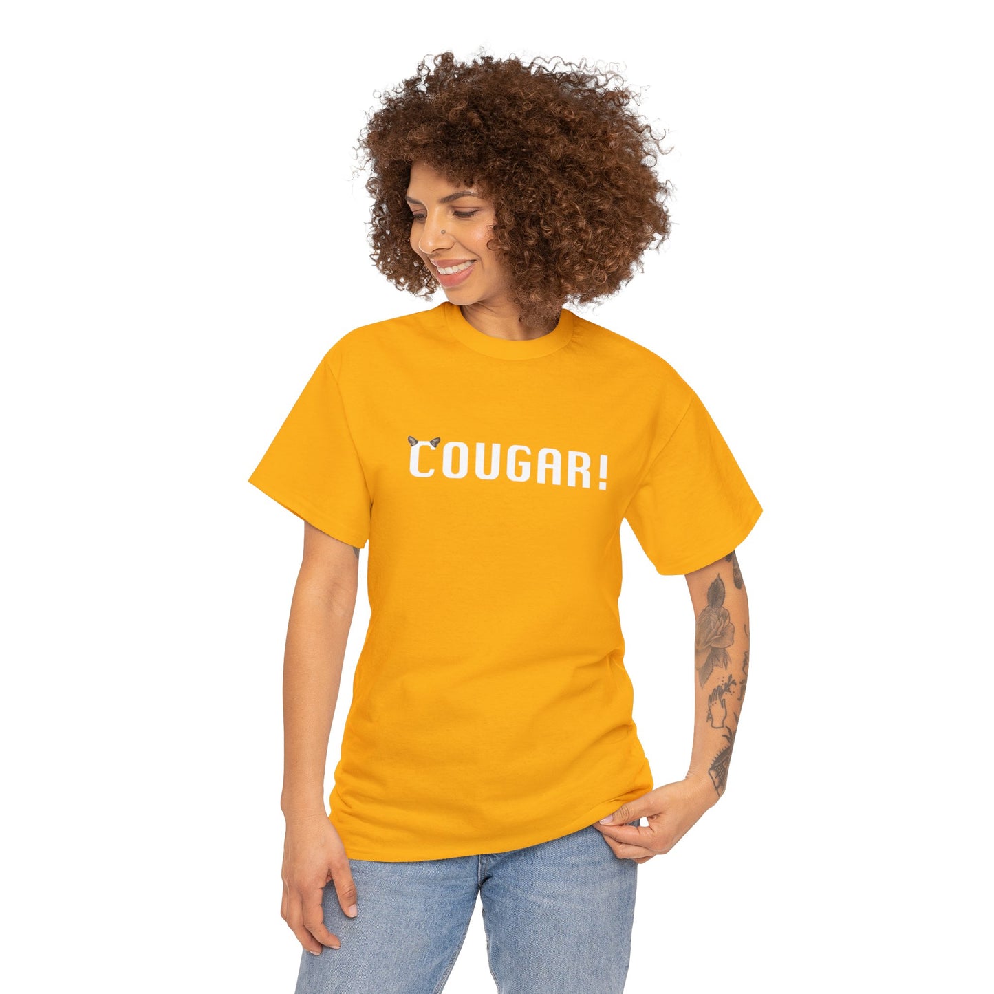 "Cougar!" 100% Cotton T-Shirt (Unisex)