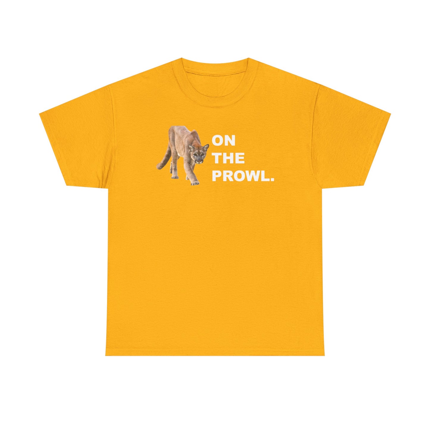"On the Prowl" 100% Cotton T-Shirt (Unisex)