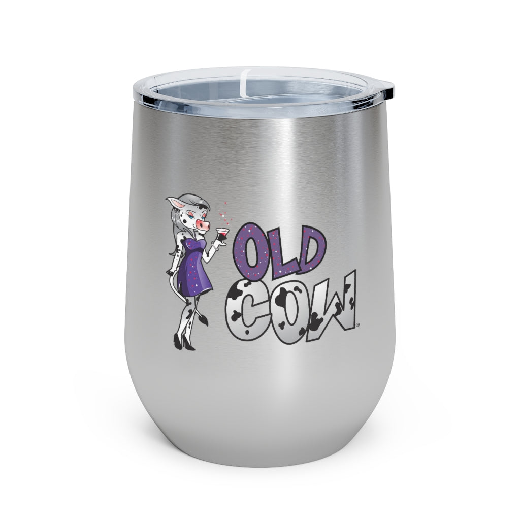 Old Cow 12oz Insulated Wine Tumbler (Featuring The Old Cow)