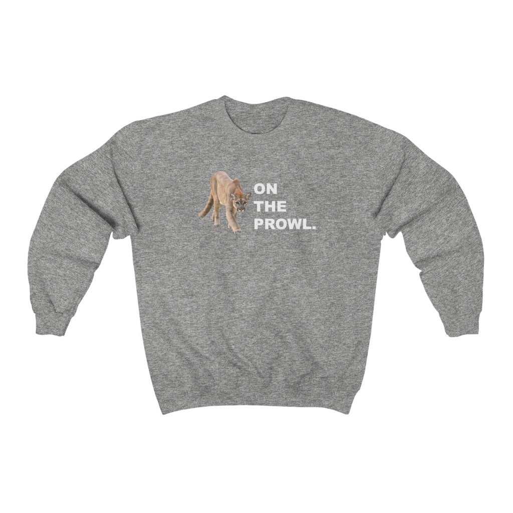 "On the Prowl" Heavy Blend™ Crewneck Sweatshirt