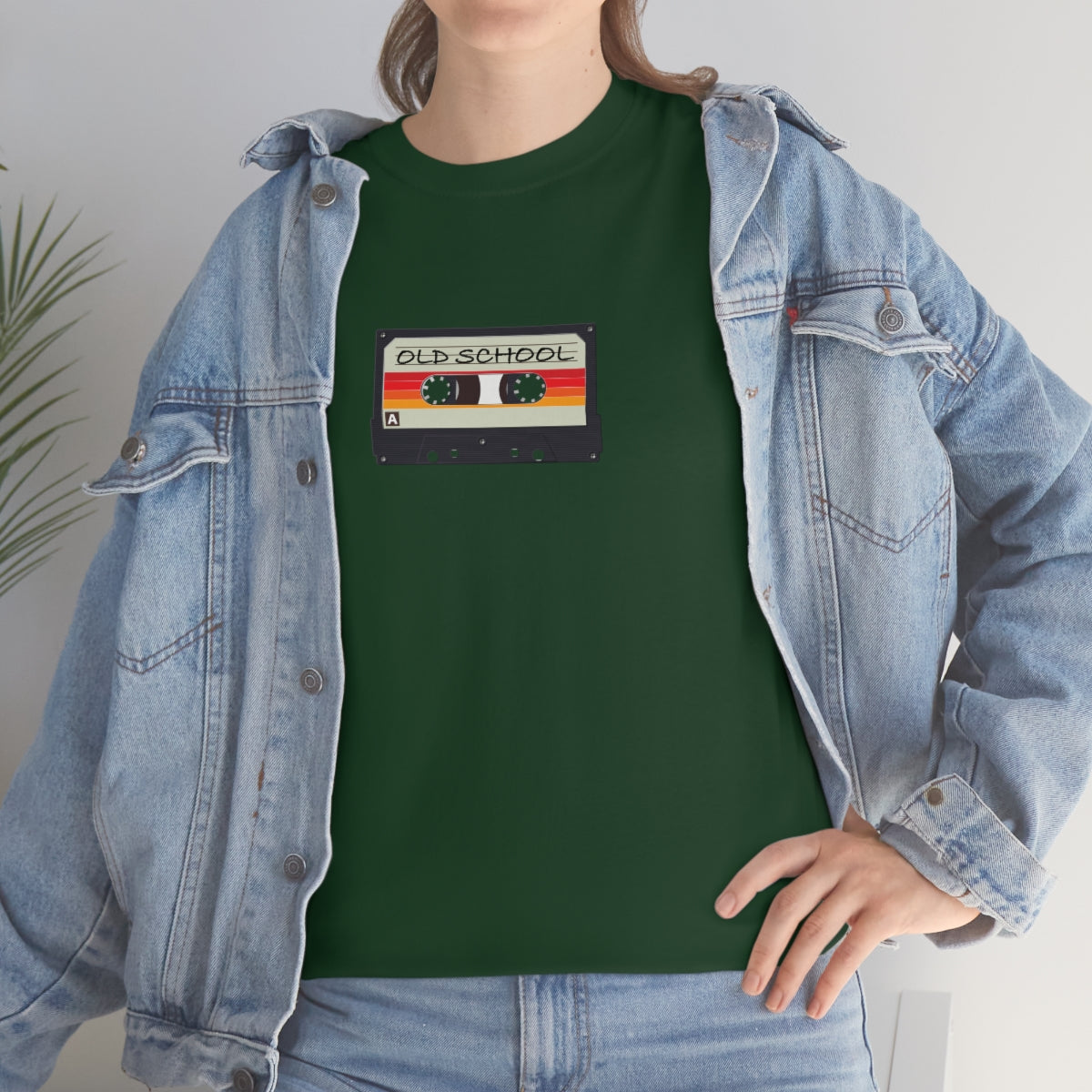 "Old School" 100% Cotton T-Shirt (Unisex)
