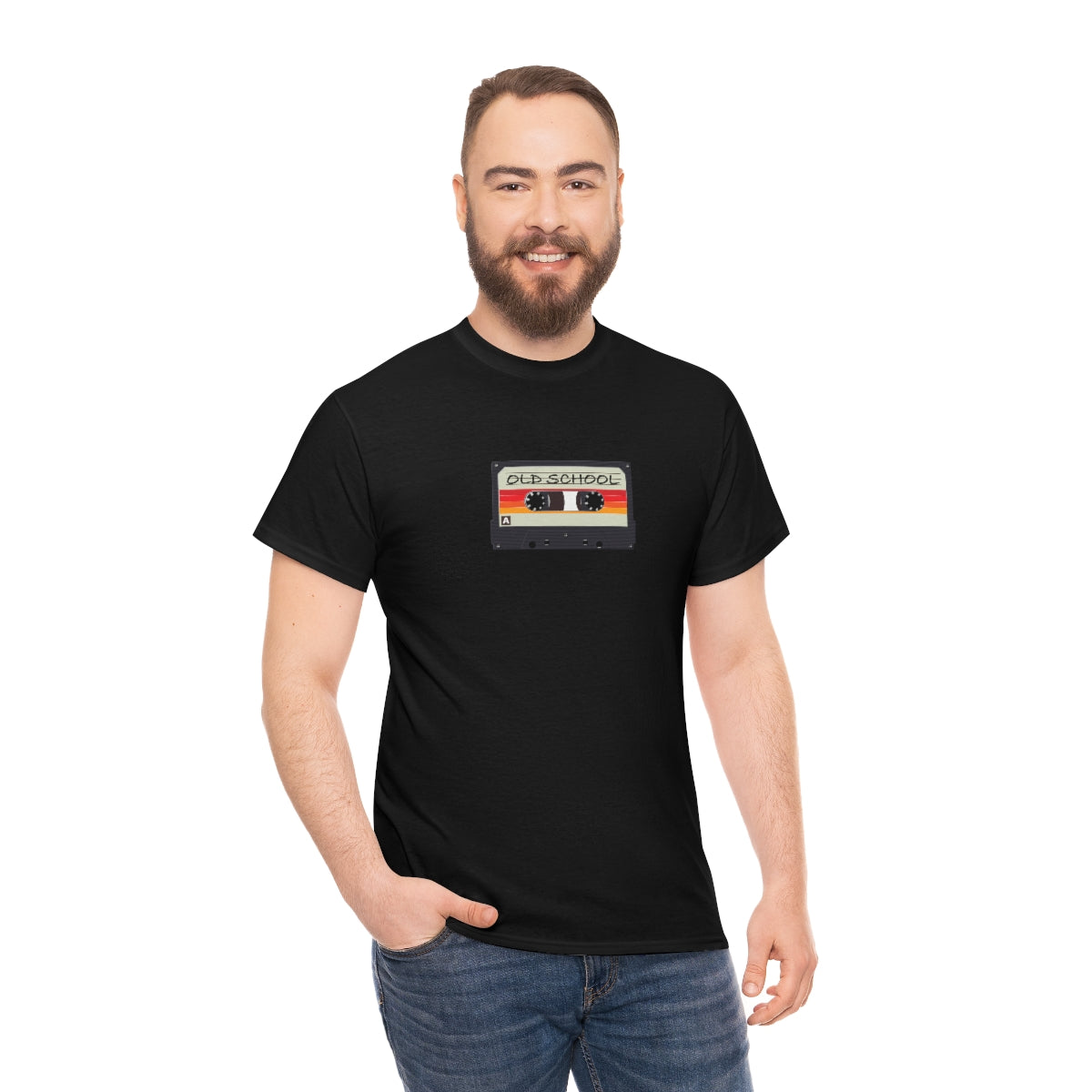 "Old School" 100% Cotton T-Shirt (Unisex)