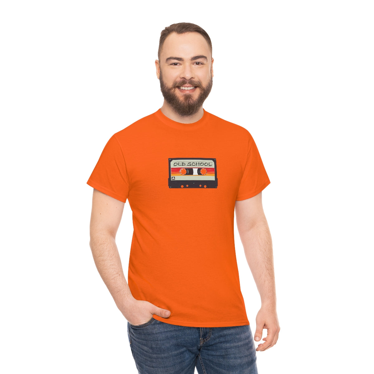"Old School" 100% Cotton T-Shirt (Unisex)