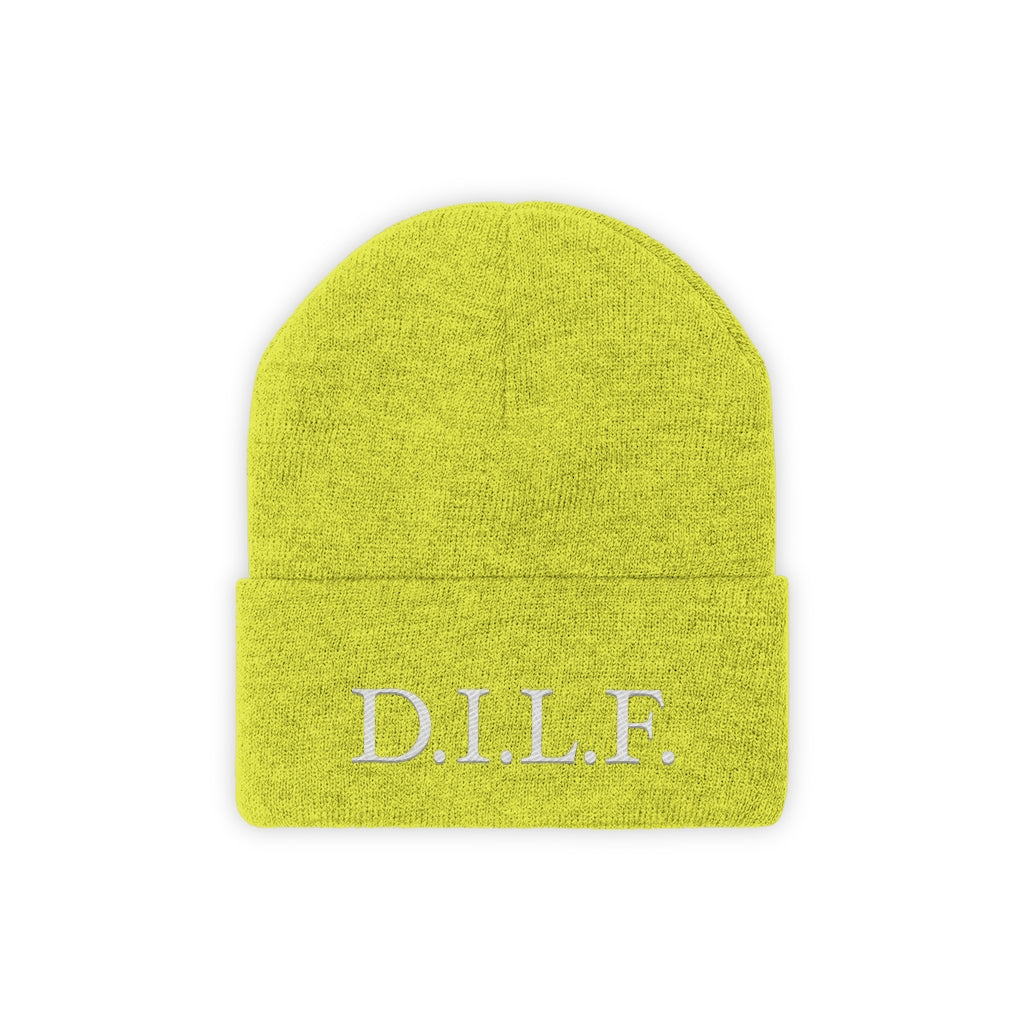 Men's "D.I.L.F." Knit Beanie