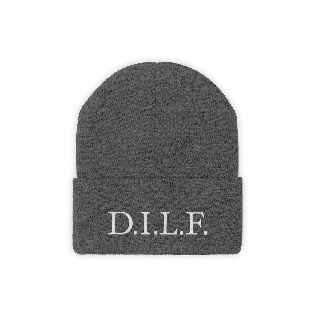 Men's "D.I.L.F." Knit Beanie