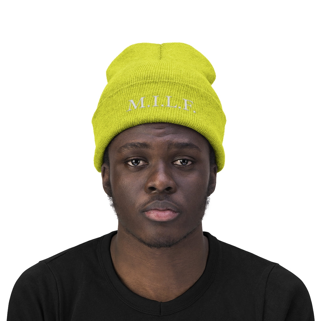 Women's "M.I.L.F." Knit Beanie