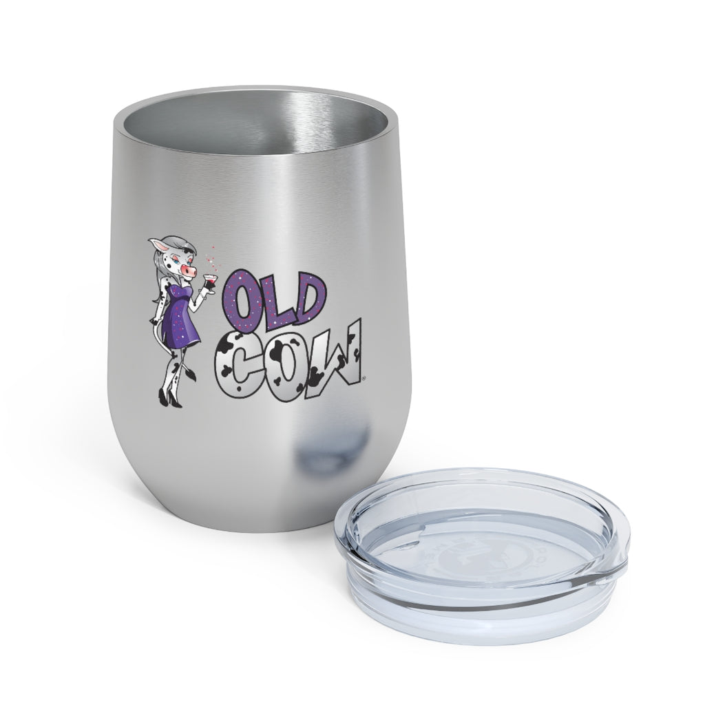 Old Cow 12oz Insulated Wine Tumbler (Featuring The Old Cow)