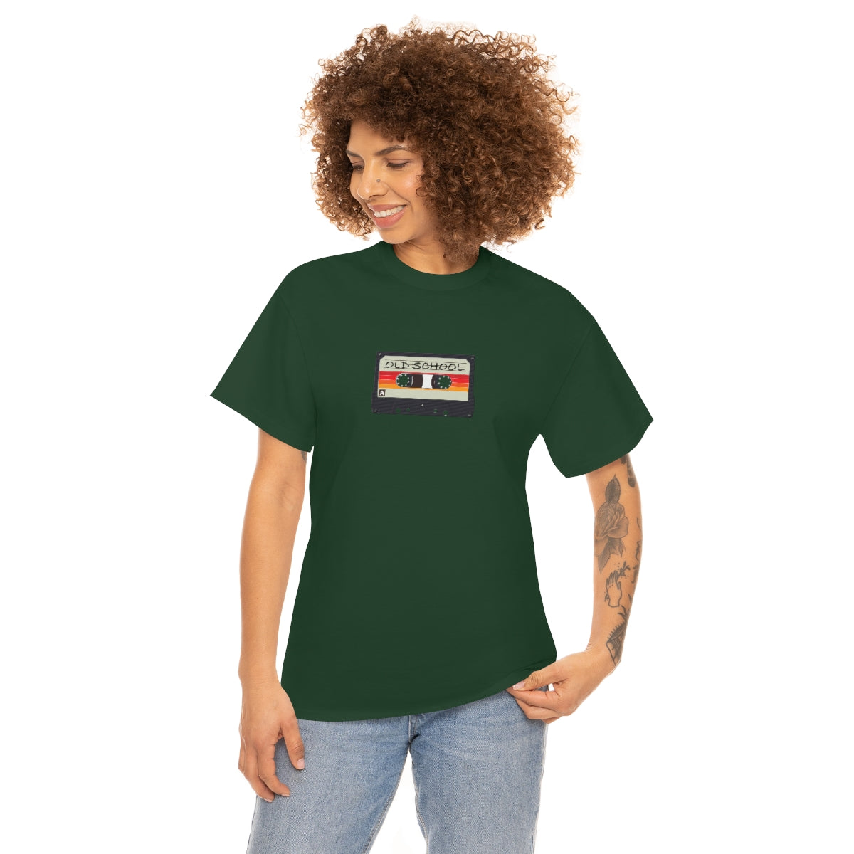 "Old School" 100% Cotton T-Shirt (Unisex)