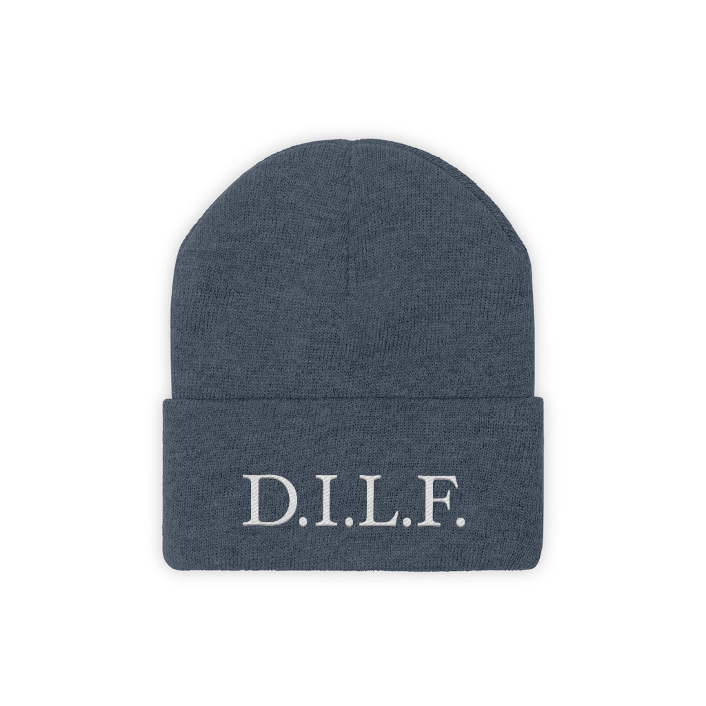 Men's "D.I.L.F." Knit Beanie