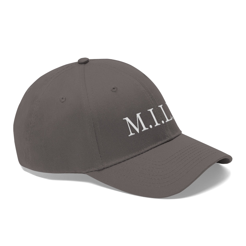 Women's 100% Cotton Embroidery "M.I.L.F." Twill Hat