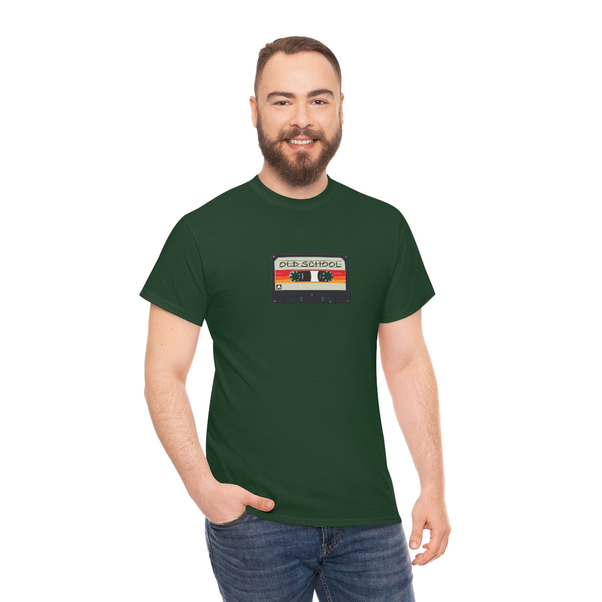 "Old School" 100% Cotton T-Shirt (Unisex)