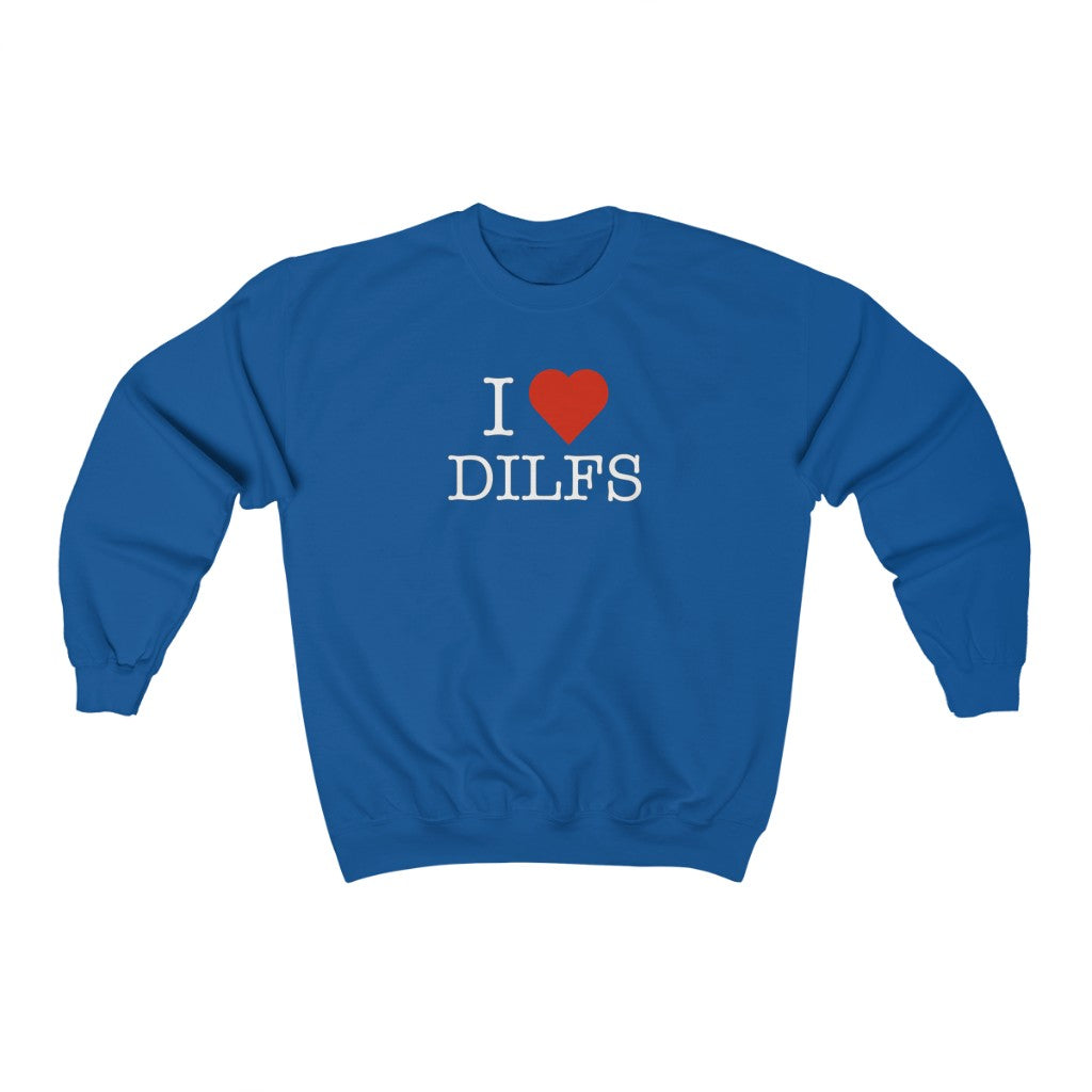 "I Love DILFS" Heavy Blend™ Crewneck Sweatshirt