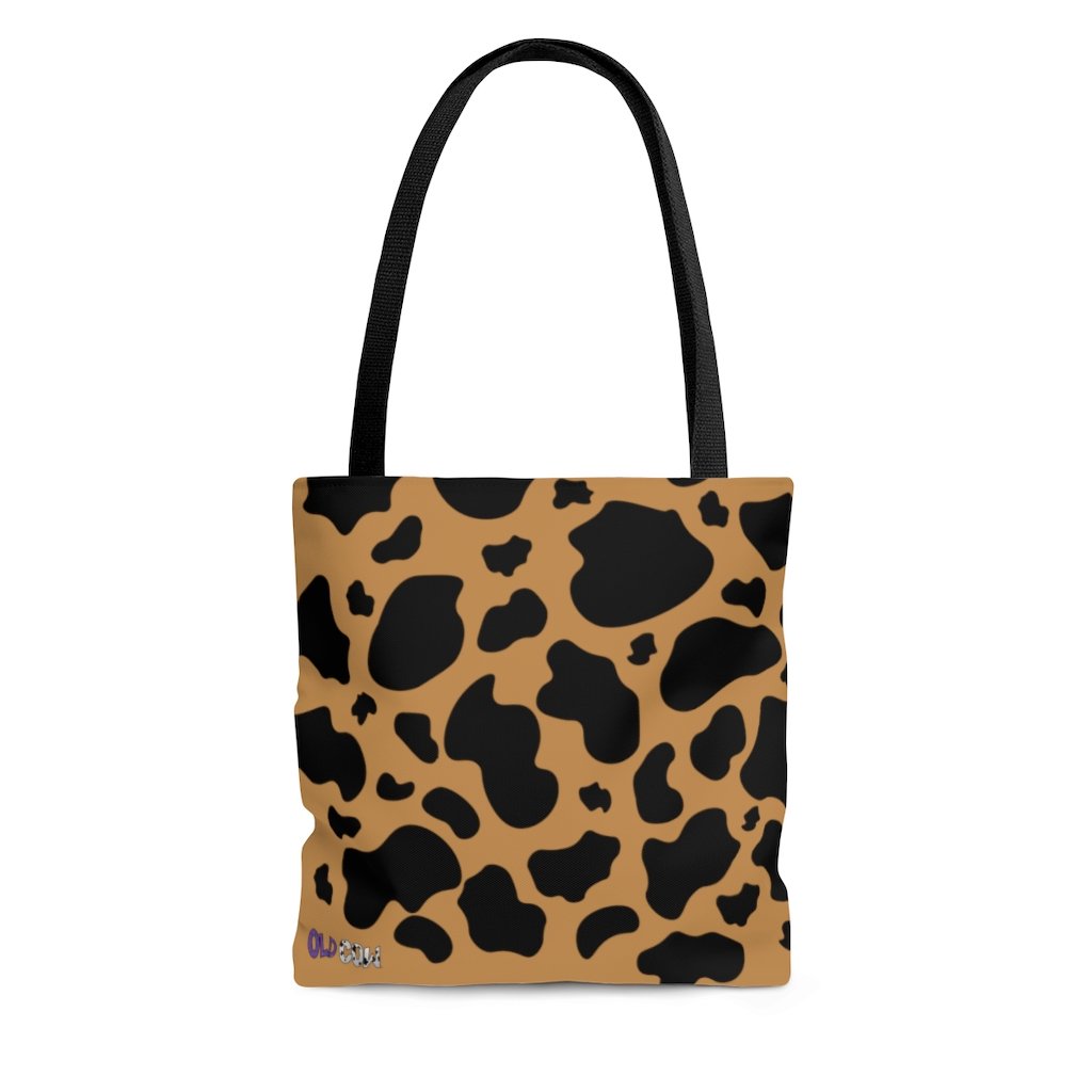 Cow Print Tote Bag