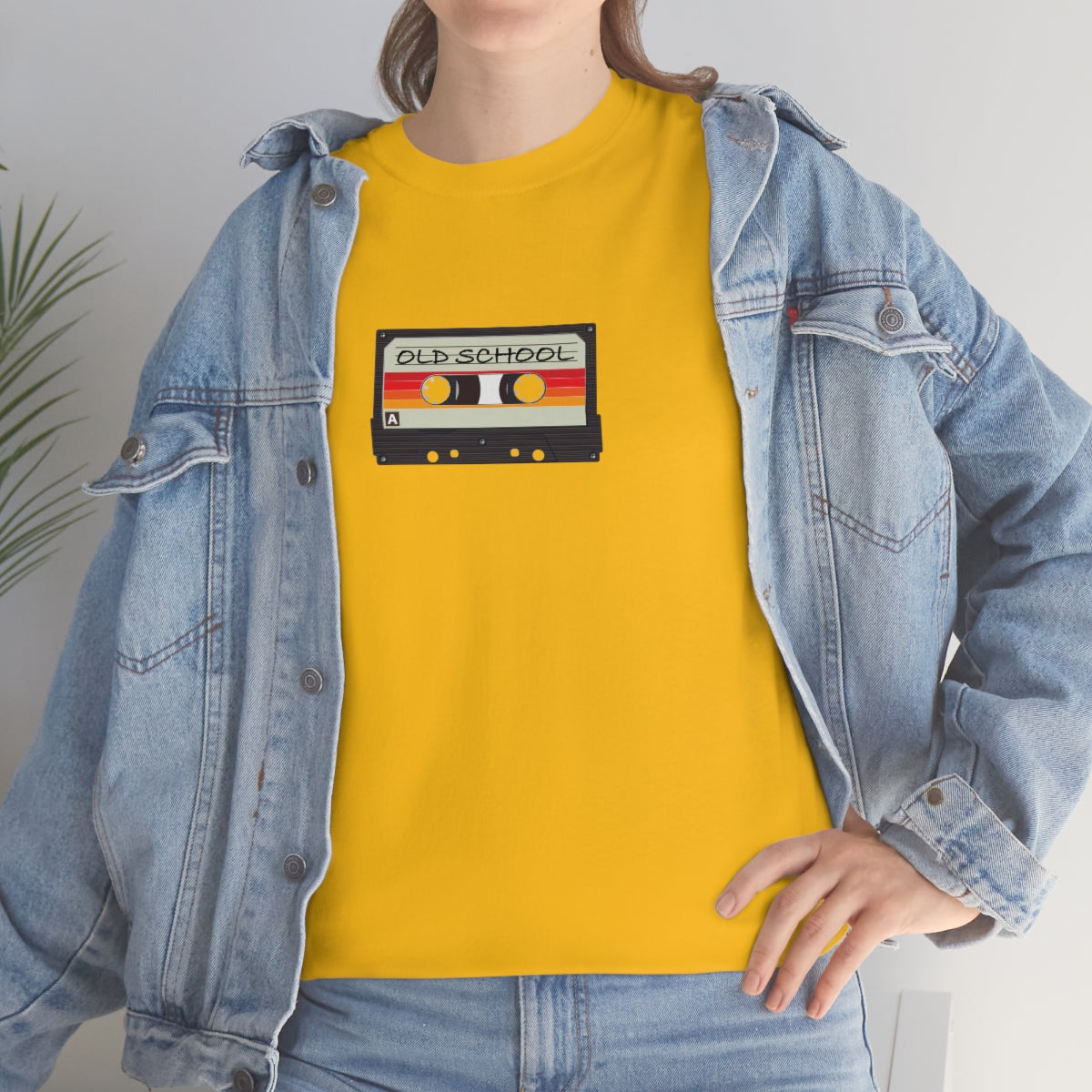 "Old School" 100% Cotton T-Shirt (Unisex)