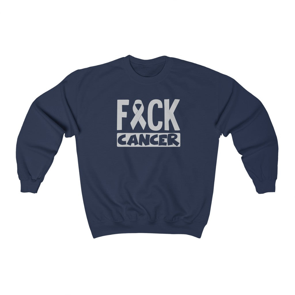 "Fuck Cancer" Heavy Blend™ Crewneck Sweatshirt (Unisex)