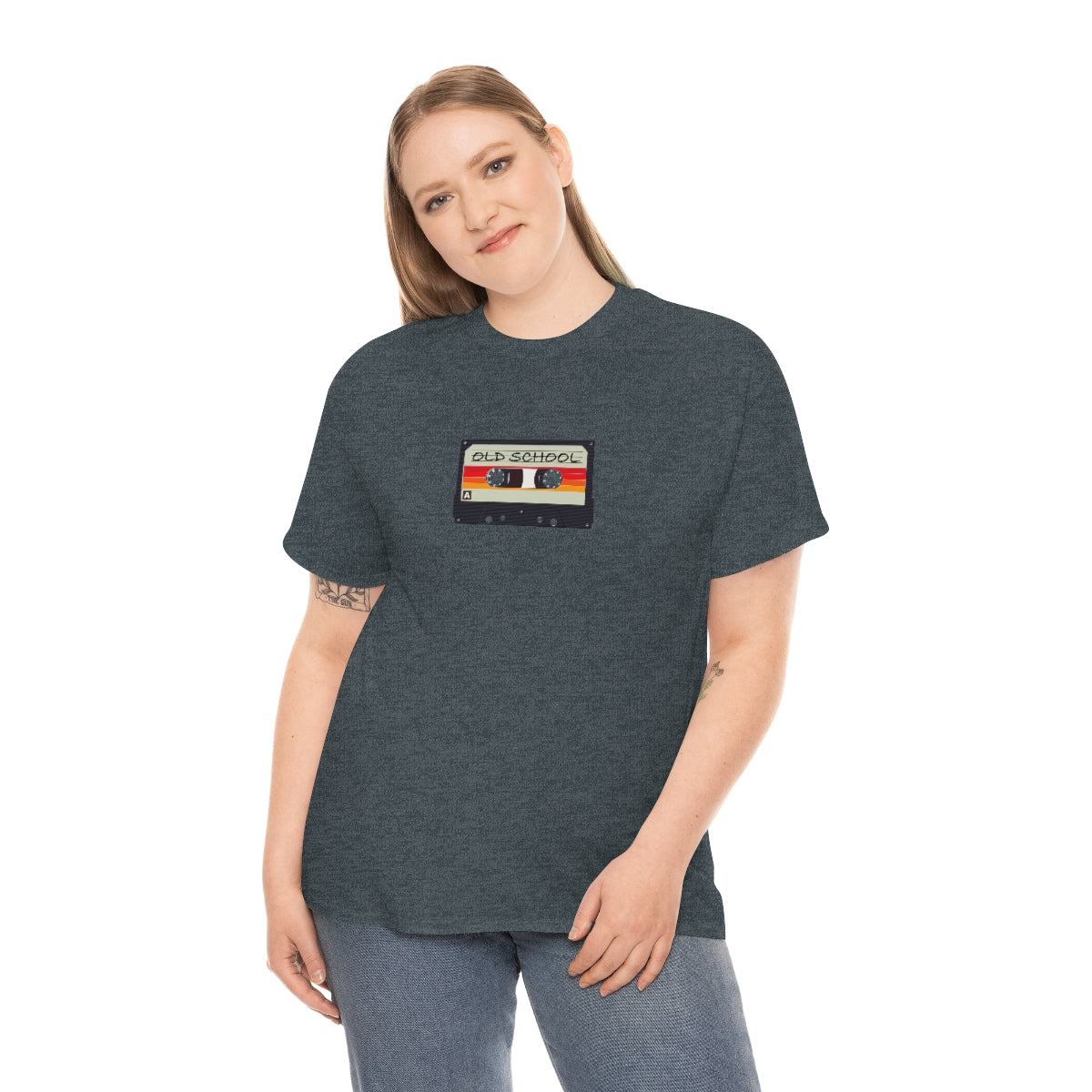 "Old School" 100% Cotton T-Shirt (Unisex)
