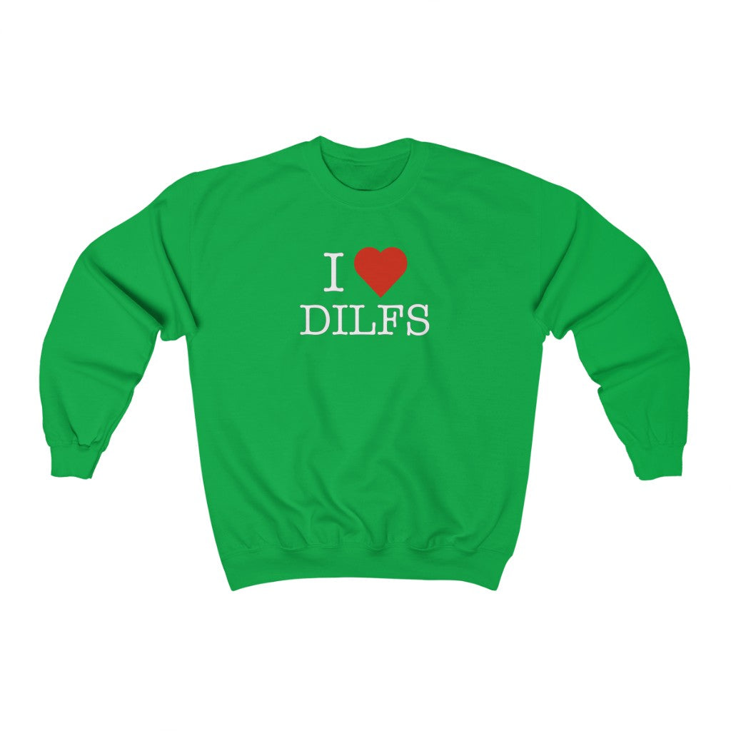 "I Love DILFS" Heavy Blend™ Crewneck Sweatshirt