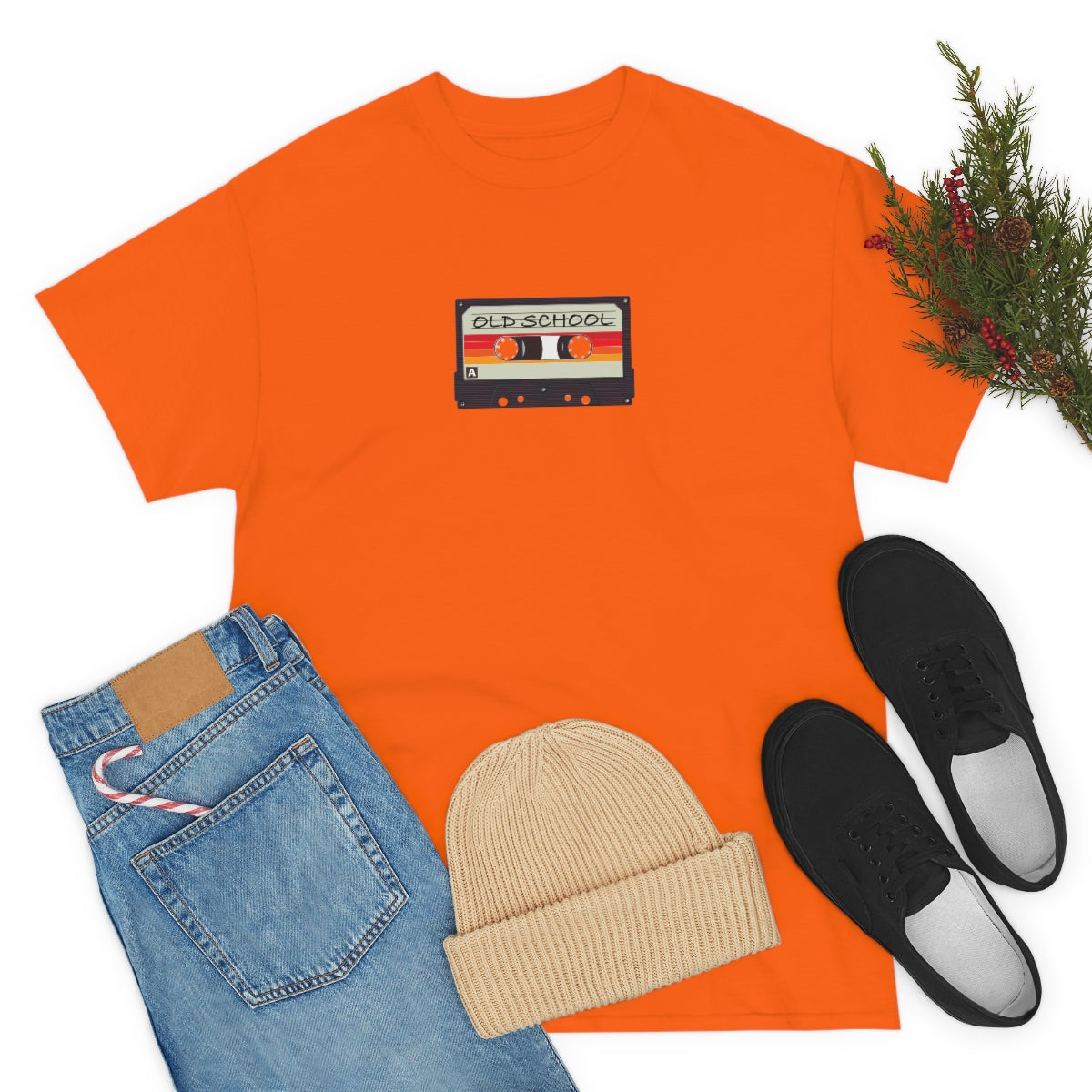 "Old School" 100% Cotton T-Shirt (Unisex)