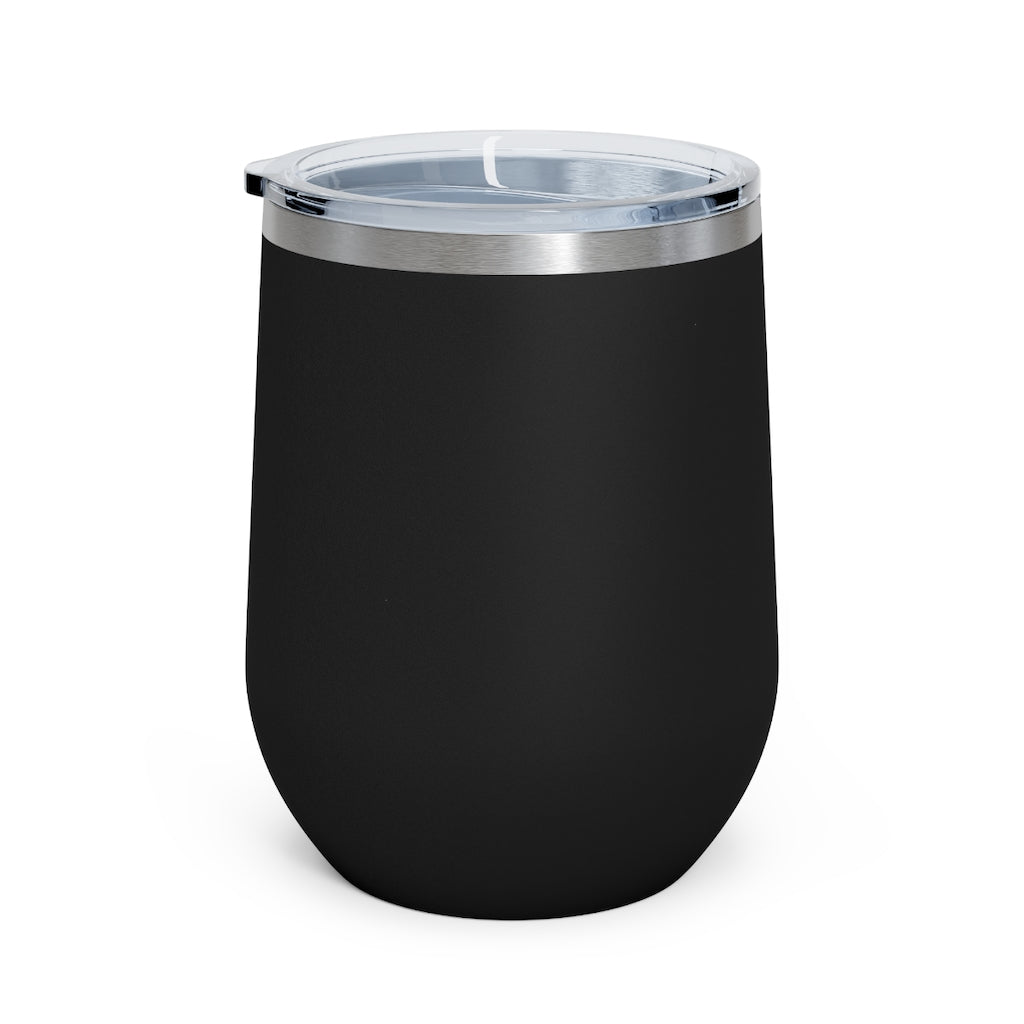 Old Cow & Old Bull 12oz Insulated Wine Tumbler (Featuring The Old Cow and The Old Bull)