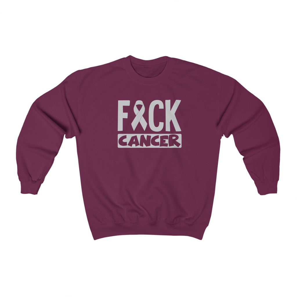 "Fuck Cancer" Heavy Blend™ Crewneck Sweatshirt (Unisex)