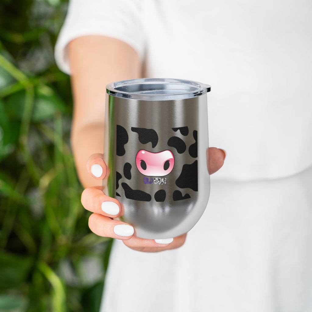 Cow Nose 12oz Insulated Wine Tumbler