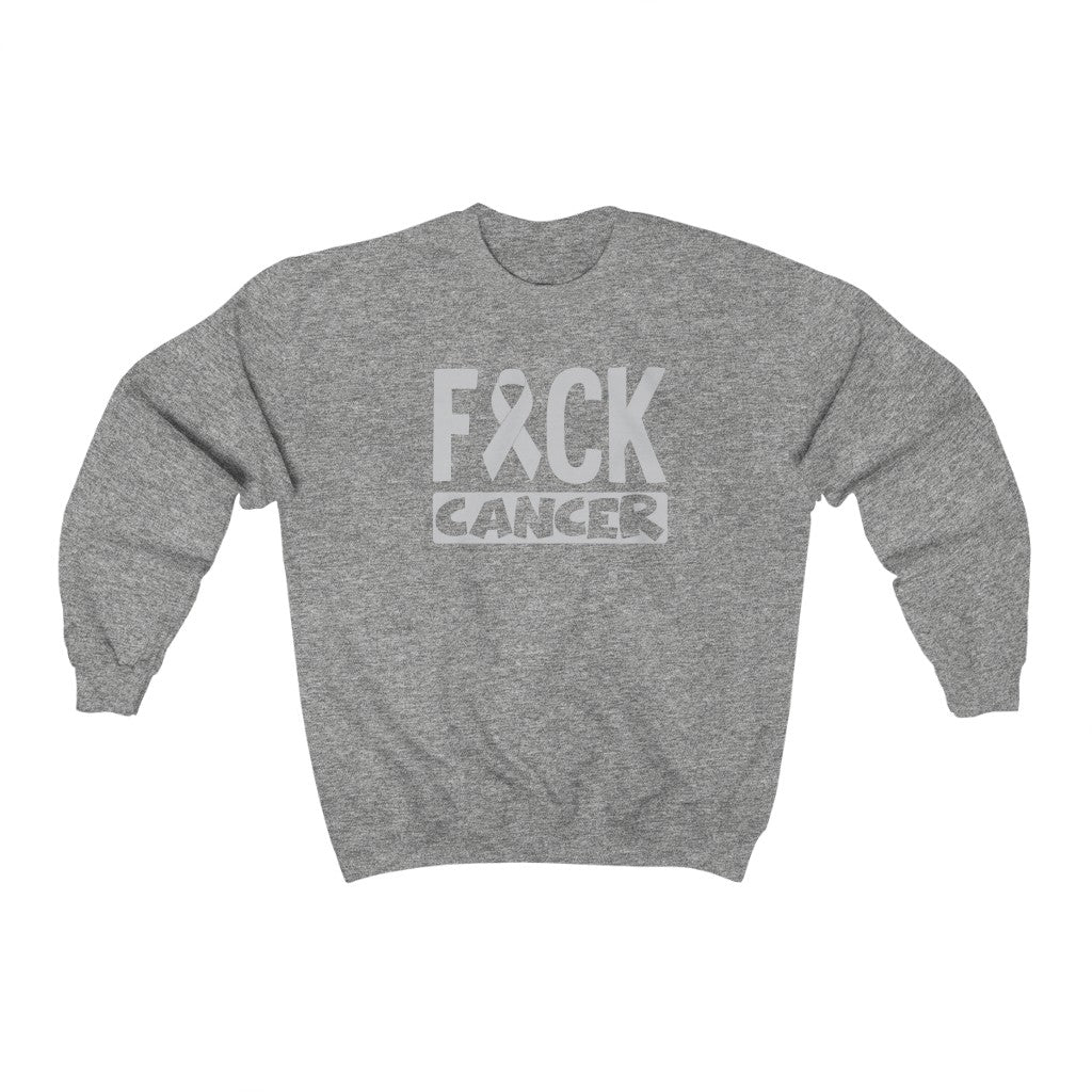 "Fuck Cancer" Heavy Blend™ Crewneck Sweatshirt (Unisex)