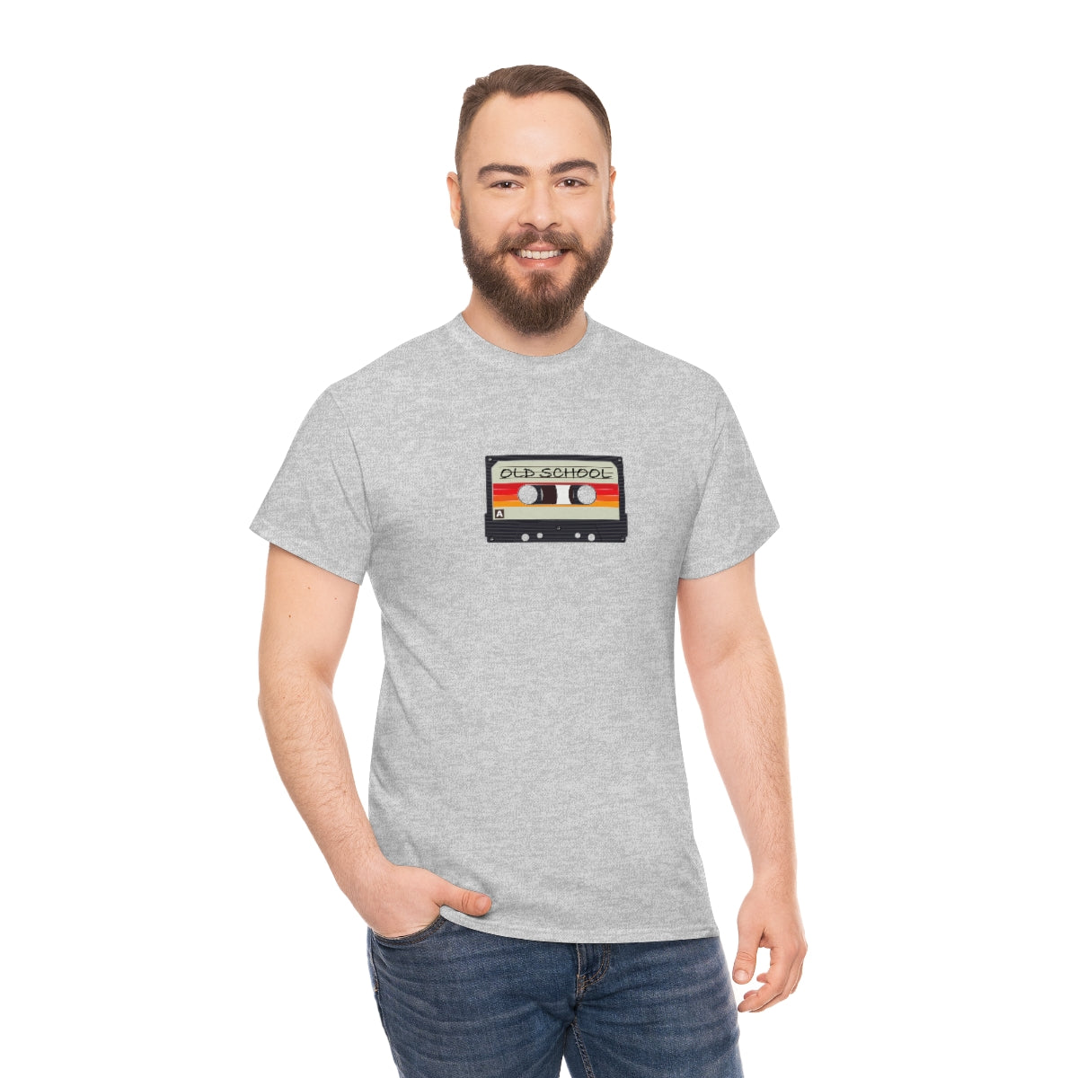 "Old School" 100% Cotton T-Shirt (Unisex)