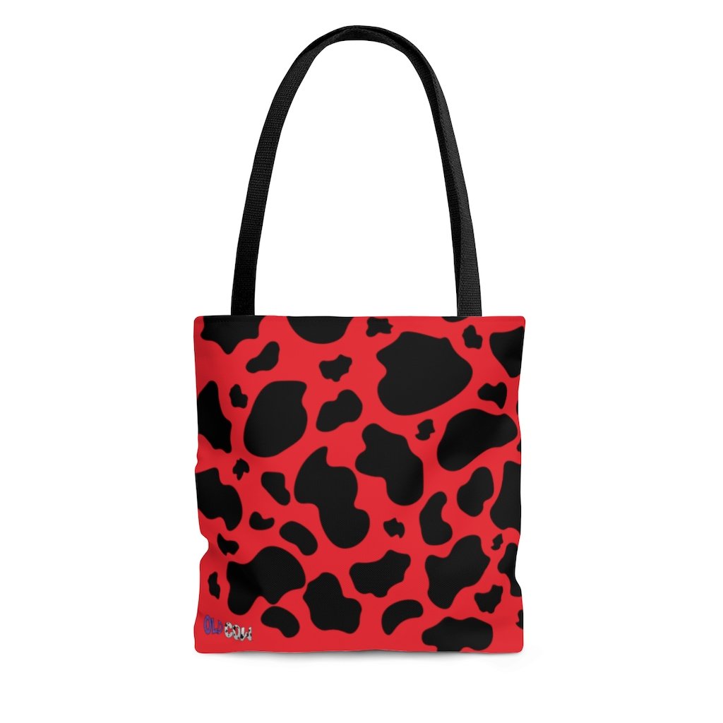 Cow Print Tote Bag