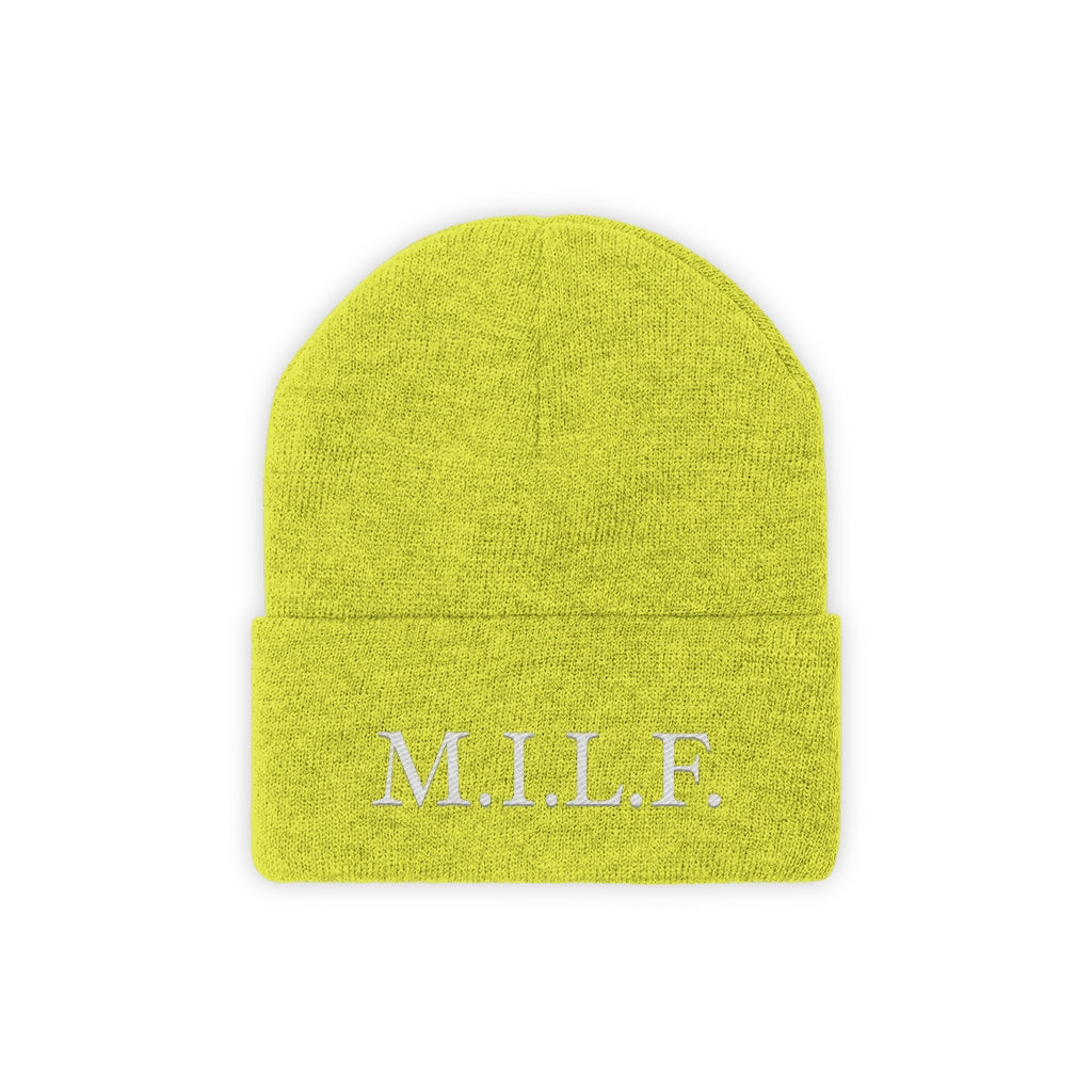 Women's "M.I.L.F." Knit Beanie