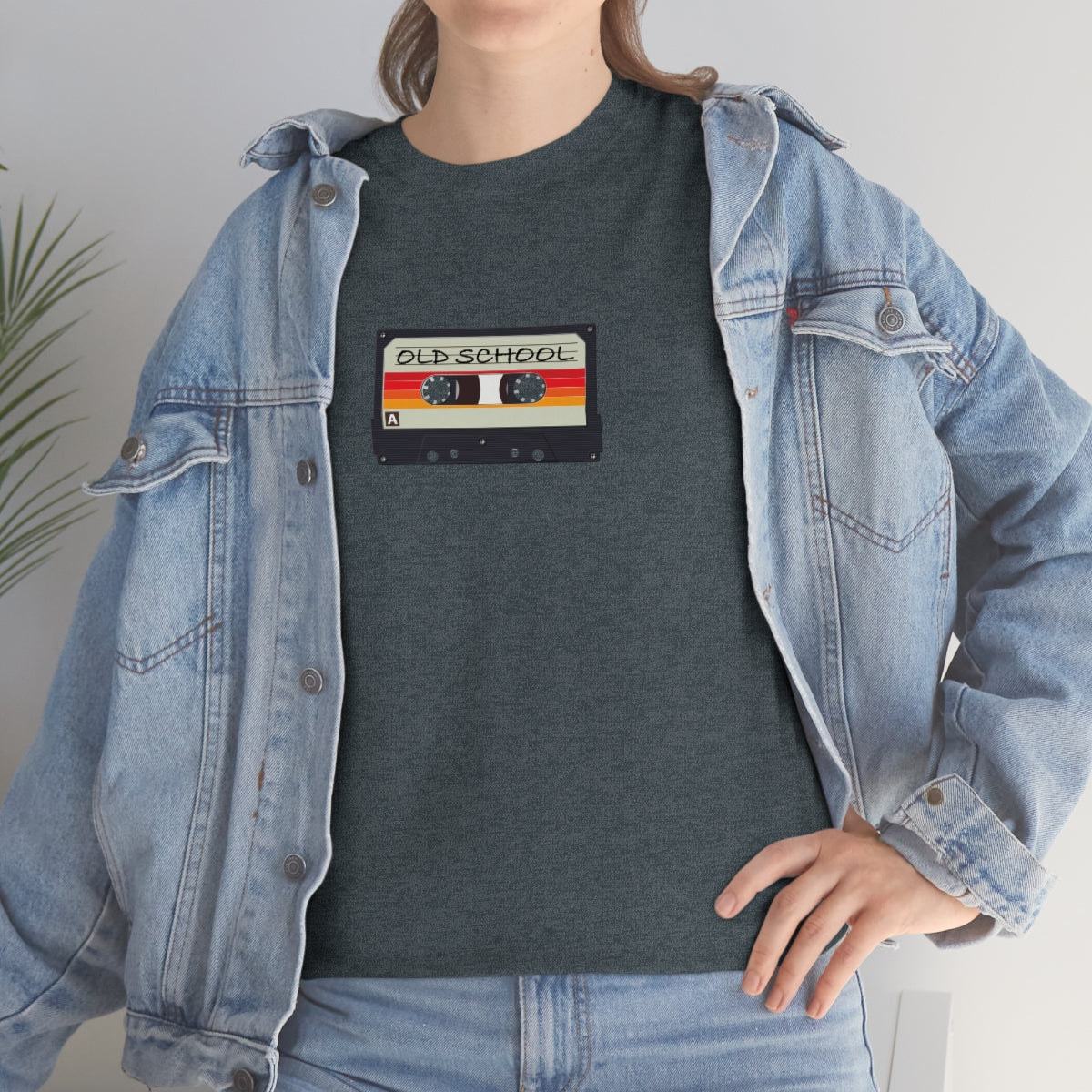 "Old School" 100% Cotton T-Shirt (Unisex)