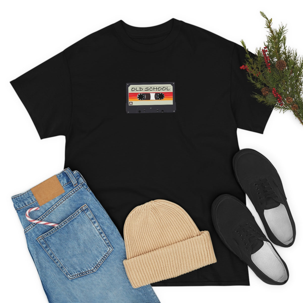 "Old School" 100% Cotton T-Shirt (Unisex)