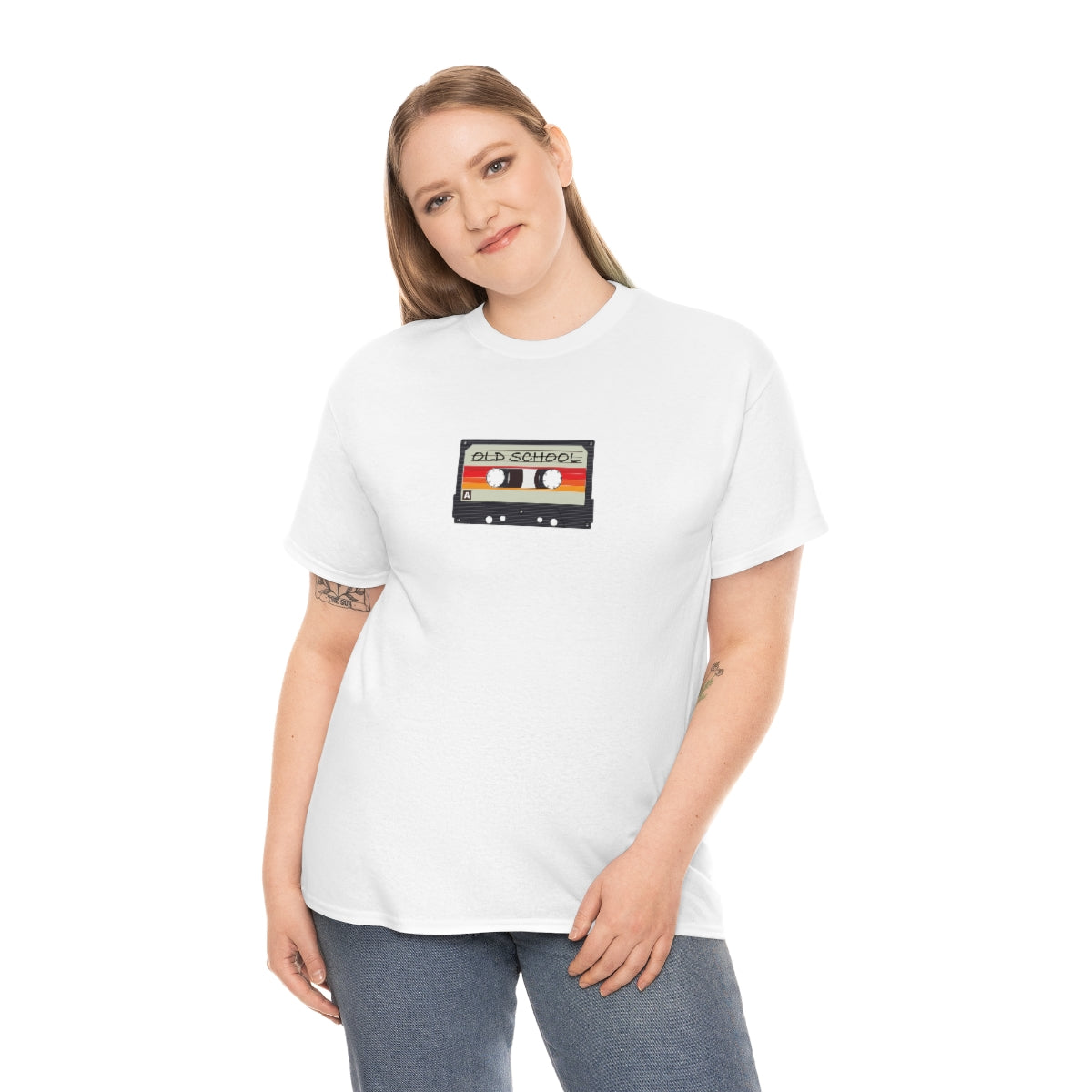 "Old School" 100% Cotton T-Shirt (Unisex)