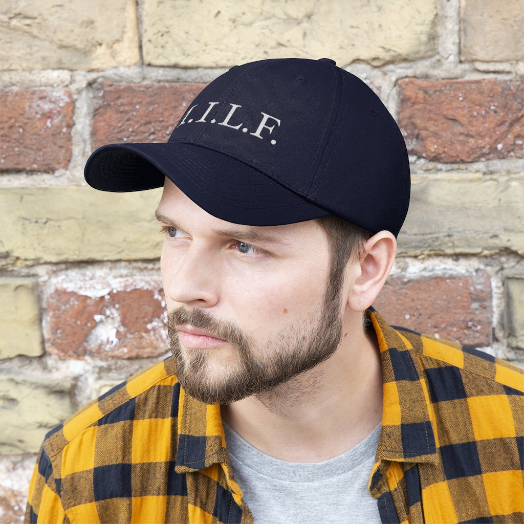 Women's 100% Cotton Embroidery "M.I.L.F." Twill Hat