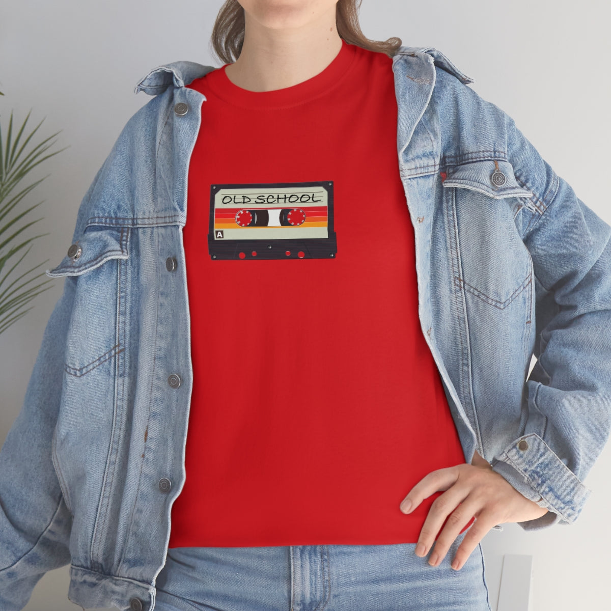 "Old School" 100% Cotton T-Shirt (Unisex)
