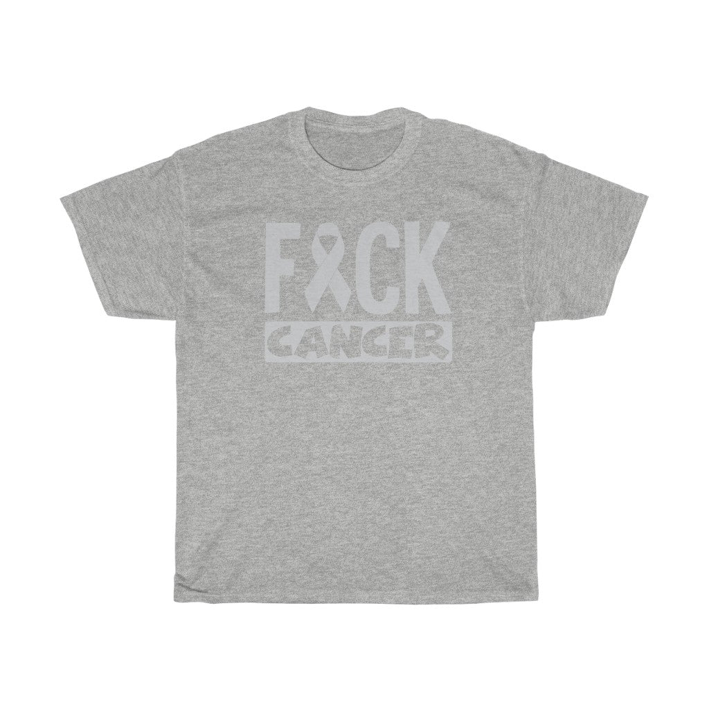 "Fuck Cancer" 100% Cotton T-Shirt (Unisex)
