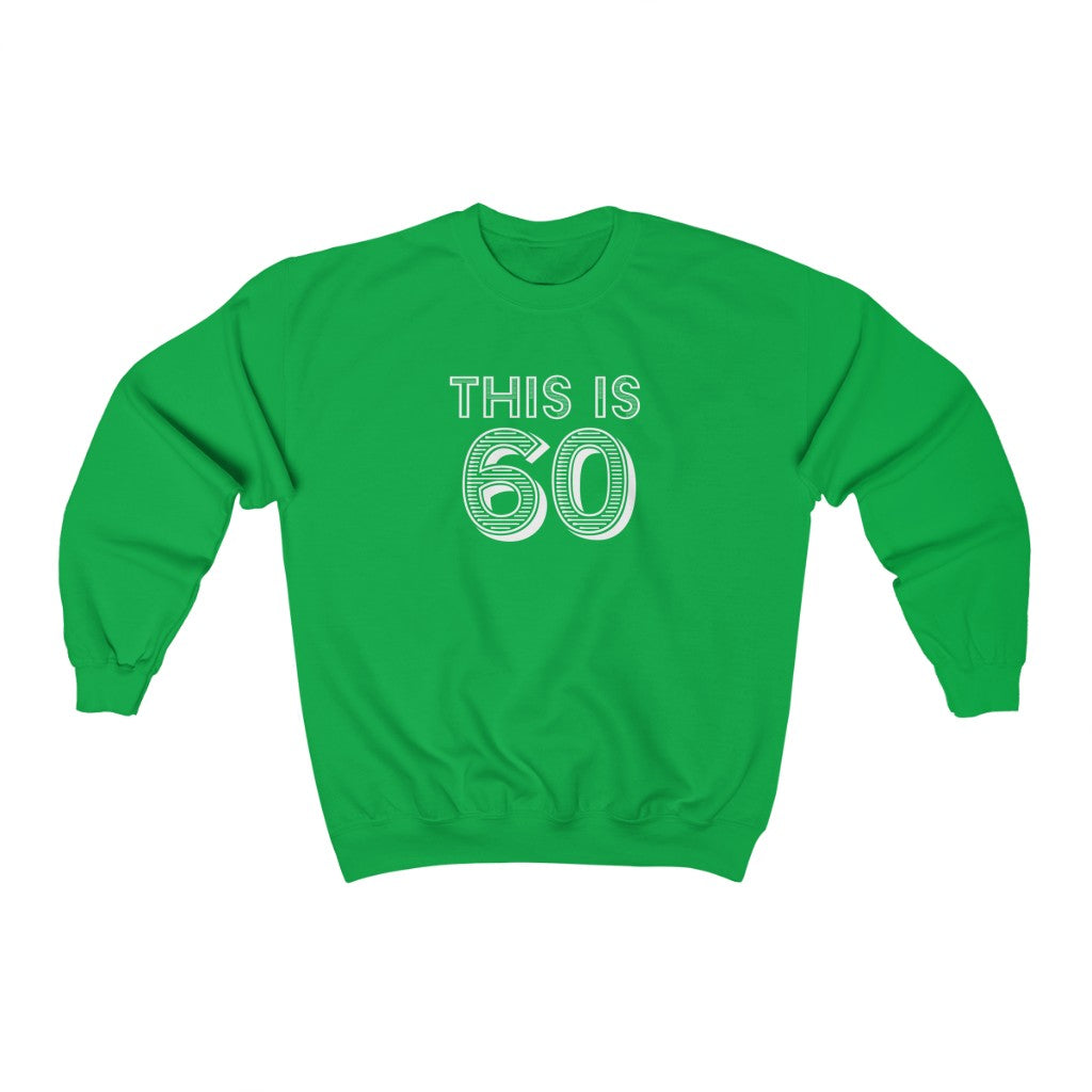 "This is 60" Heavy Blend™ Crewneck Sweatshirt (Unisex)