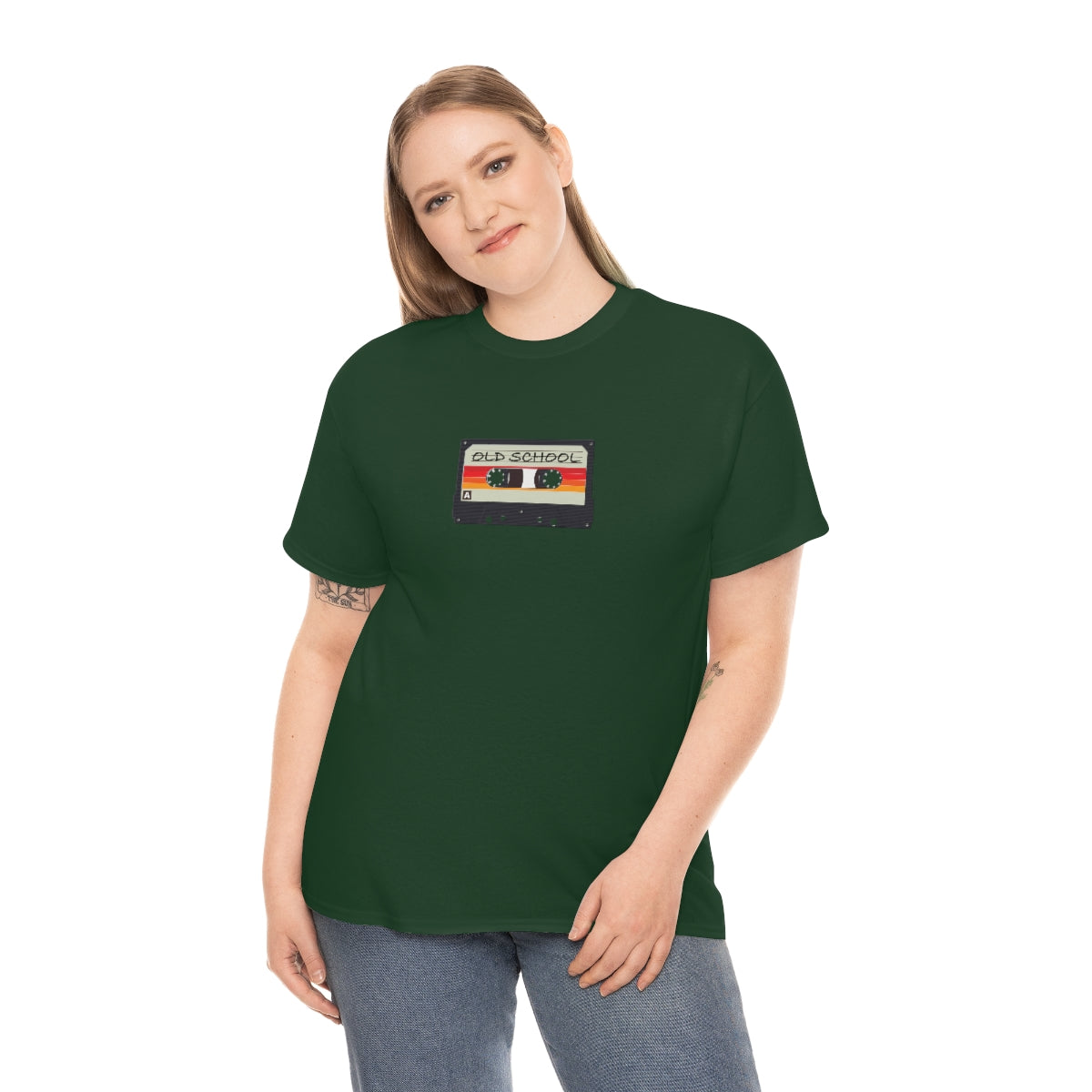 "Old School" 100% Cotton T-Shirt (Unisex)