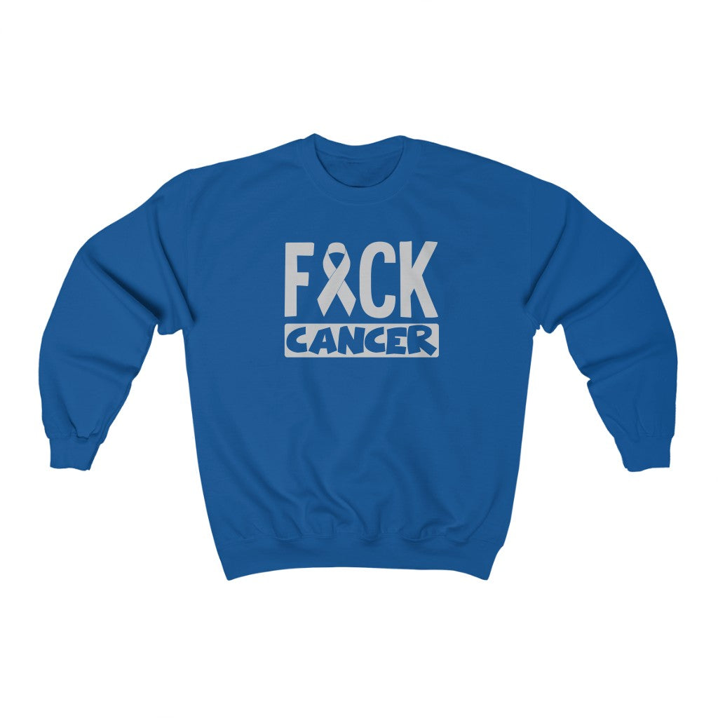 "Fuck Cancer" Heavy Blend™ Crewneck Sweatshirt (Unisex)