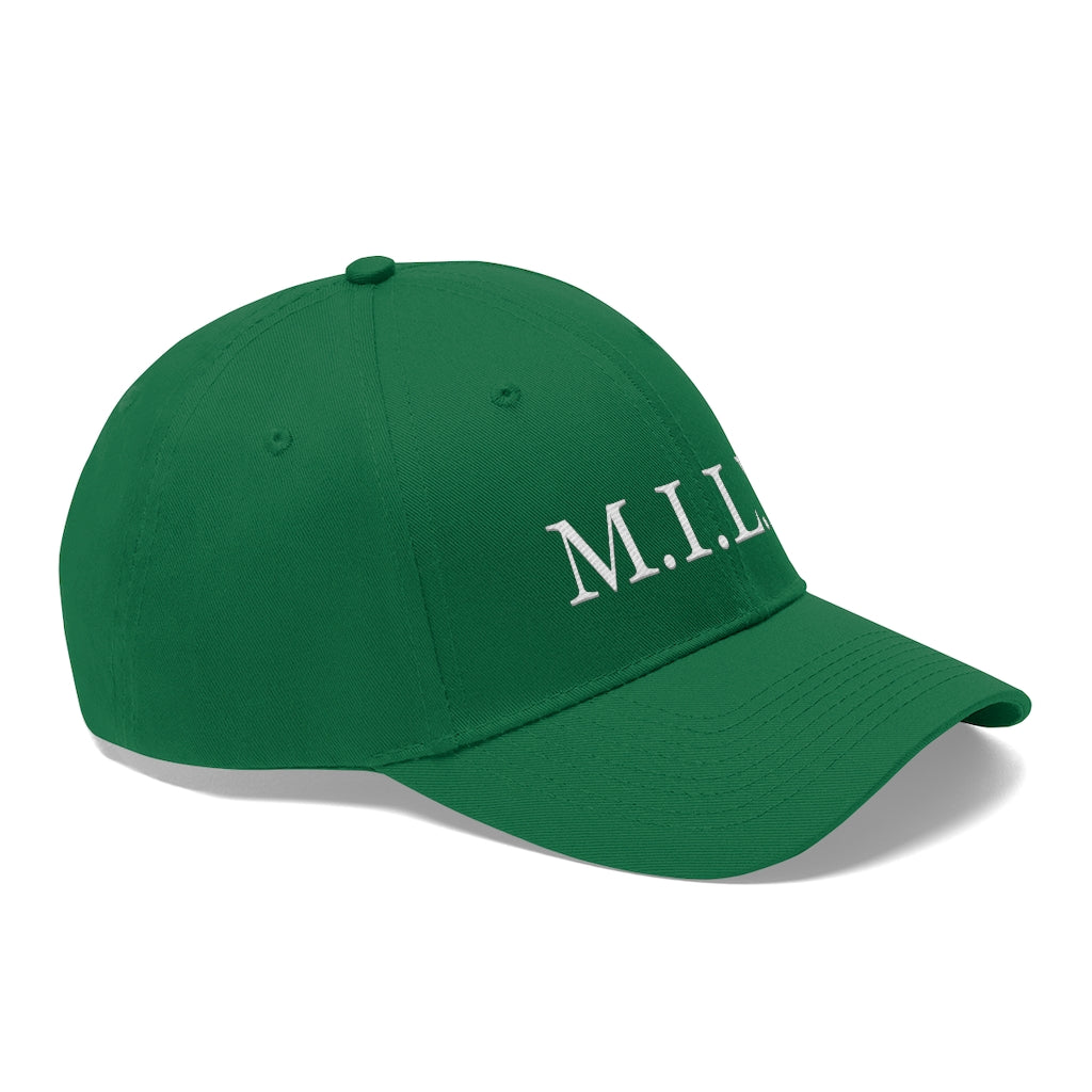 Women's 100% Cotton Embroidery "M.I.L.F." Twill Hat