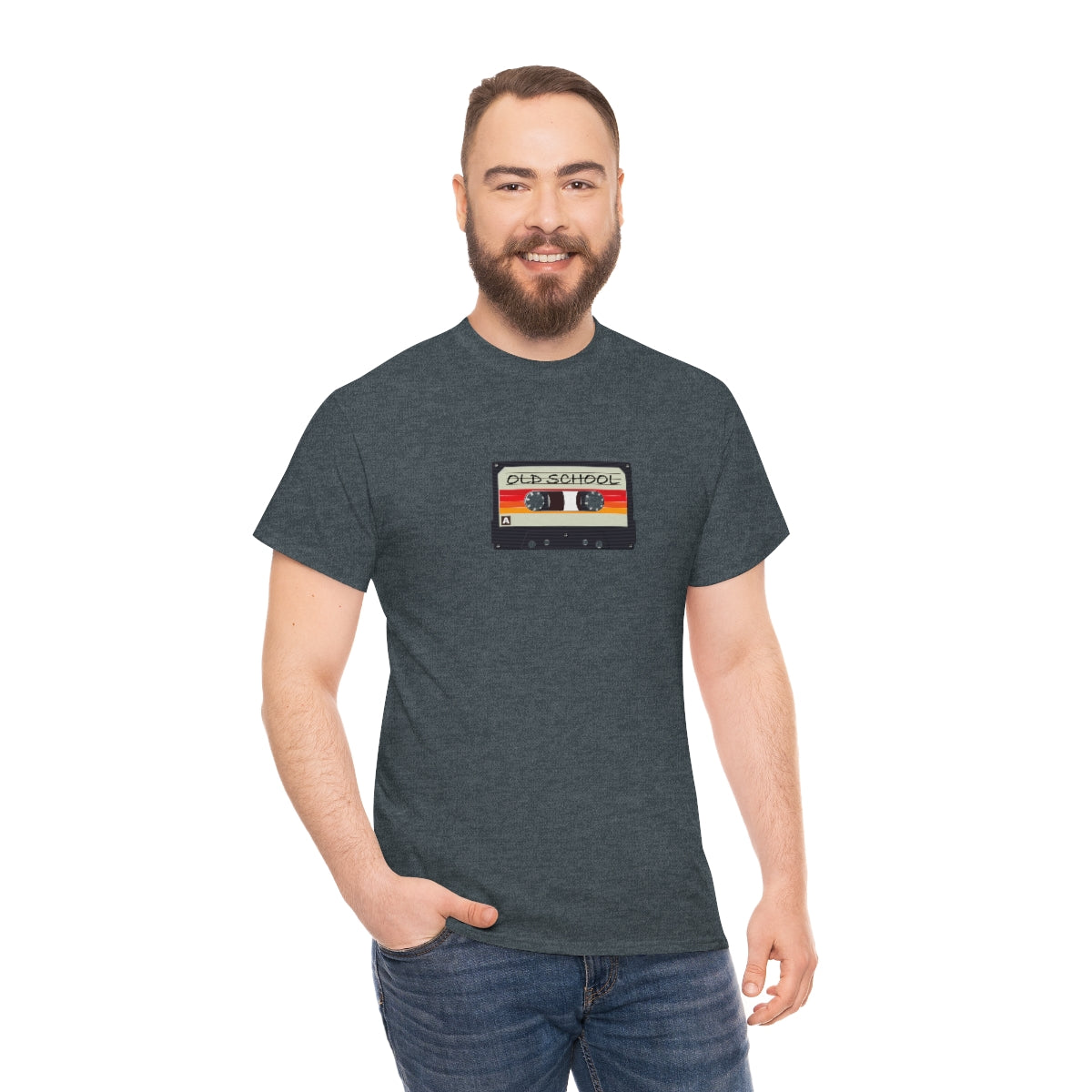 "Old School" 100% Cotton T-Shirt (Unisex)