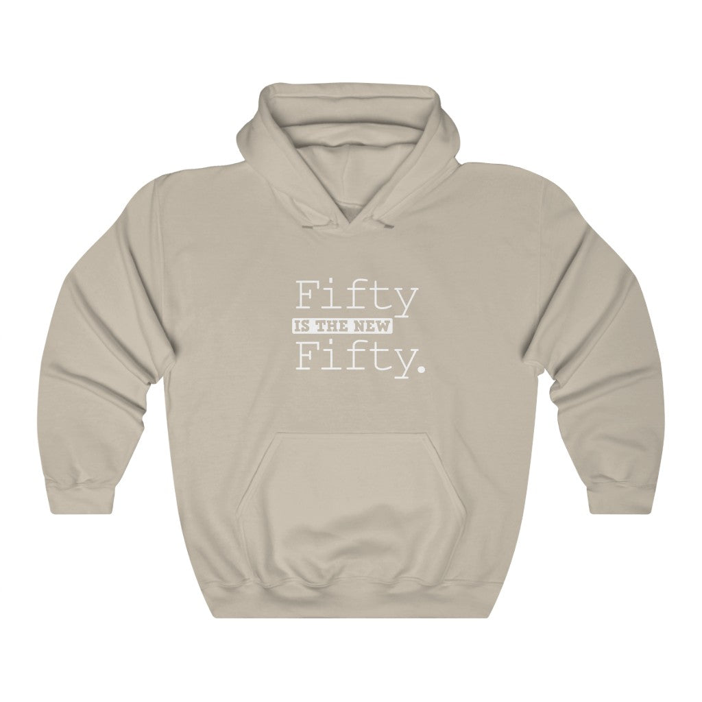 "Fifty Is the New Fifty" Heavy Blend™ Hoodie Sweatshirt (Unisex)