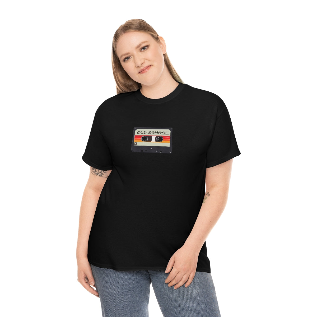 "Old School" 100% Cotton T-Shirt (Unisex)