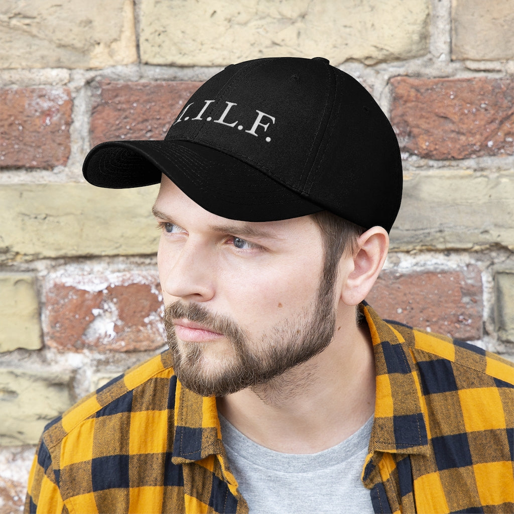 Women's 100% Cotton Embroidery "M.I.L.F." Twill Hat