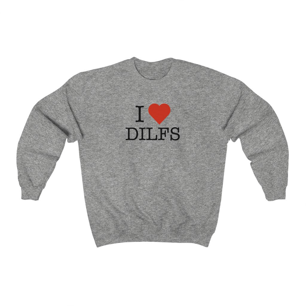 "I Love DILFS" Heavy Blend™ Crewneck Sweatshirt