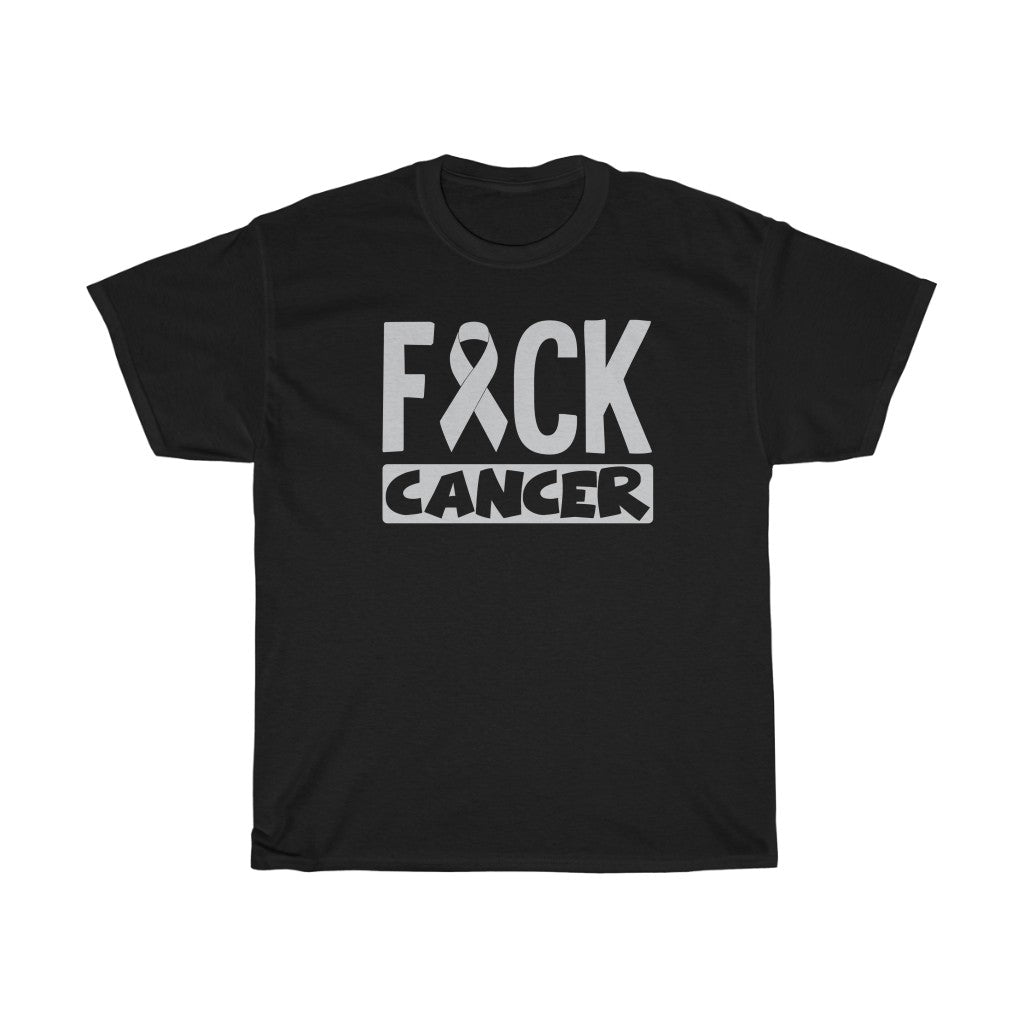 "Fuck Cancer" 100% Cotton T-Shirt (Unisex)